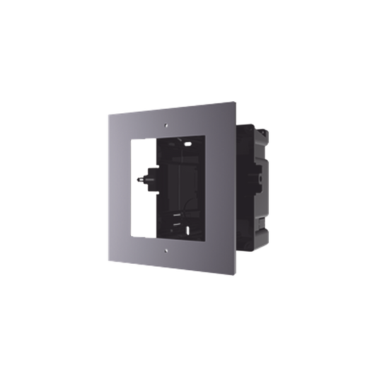 DS-KD-ACF1|Base de 1 Espacio para EMPOTRAR Videoportero Modelo  DS-KD8003-IME1