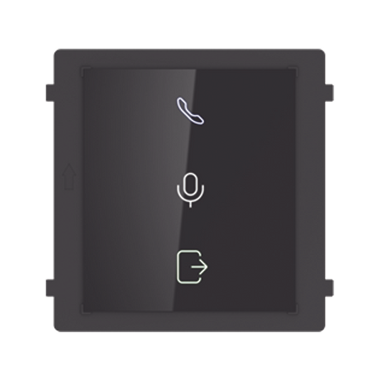 DS-KD-IN|Modulo para Indicar Recepción de Llamada / Apertura de Puerta o Audio Bidireccional en Videoportero IP Modular