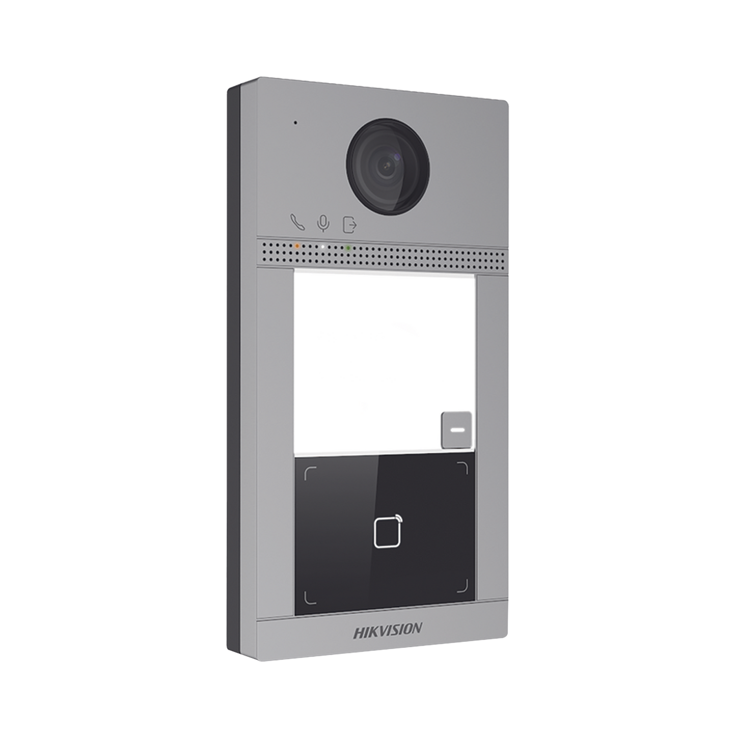 DS-KV8113-WME1(C)|Videoportero IP 2 Megapixel / Llamada y Apertura Remota desde App Hik-Connect / PoE / Exterior IP65 + Antivandalico IK08 / 1 Departamento / Apertura con Tarjeta / Soporta 2 Puertas y hasta 6 Monitores