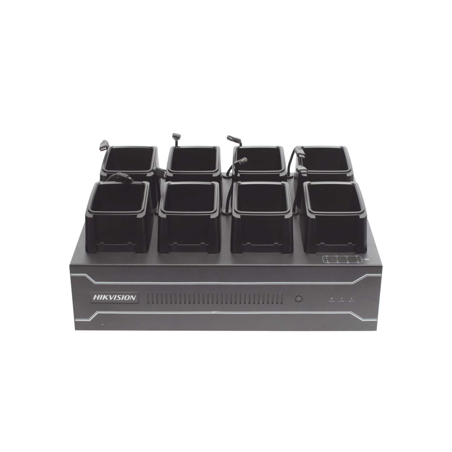 DS-MDS001/2T/406|Estación de Descarga para Body Cam / Compatible con DS-MCW406 / Incluye 1 HDD de 2 TB / Conector Tipo C