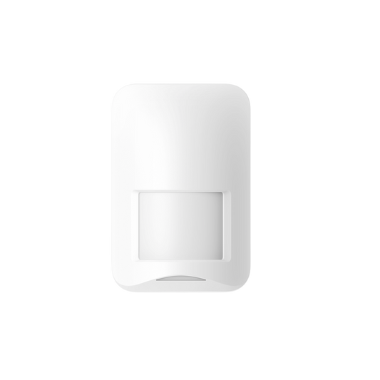 DS-PD201P10-WB|(AX HOME) Detector PIR Inalámbrico Interior / Inmunidad a Mascotas / Rango de Detección de 10 mts / Ángulo de 90° de Cobertura