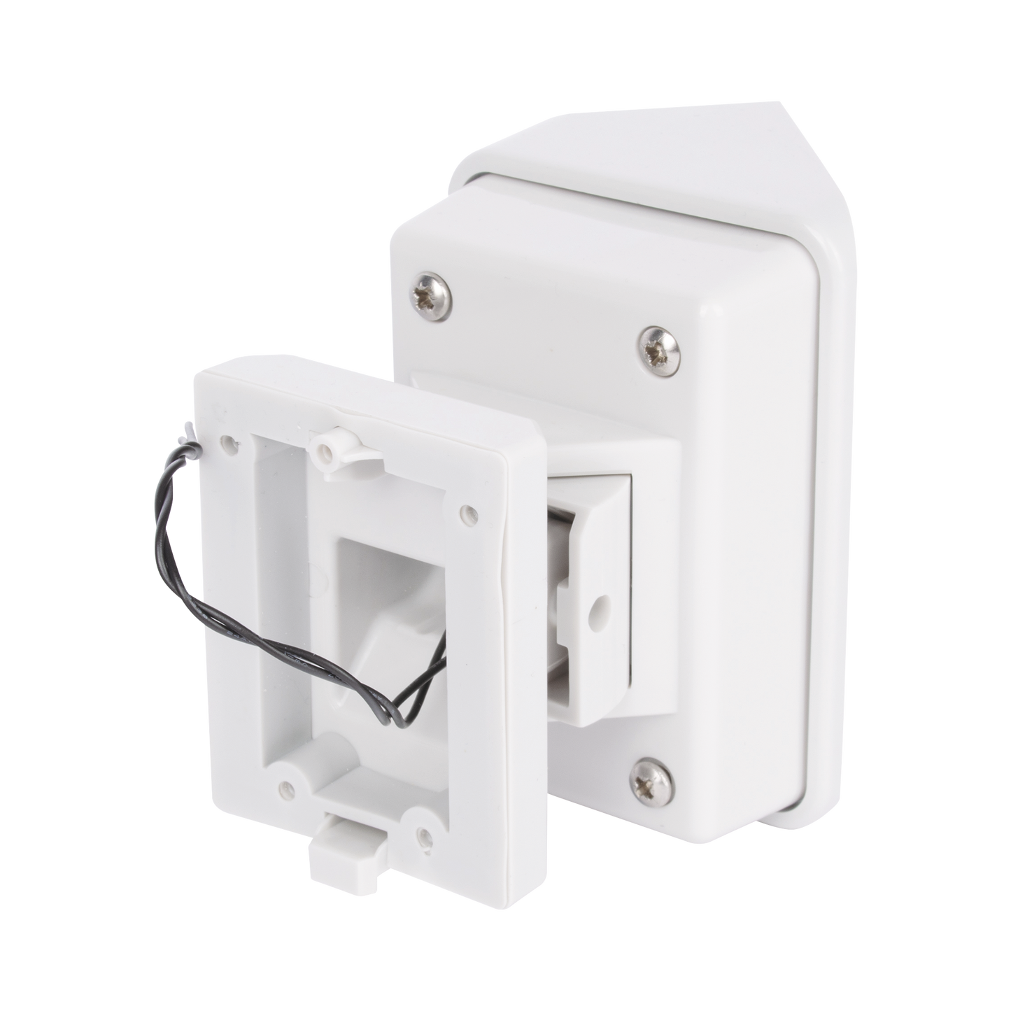 DS-PDB-EX-W/A|Montaje para Sensor PIR Exterior + Adaptador para Sensor PIR Exterior