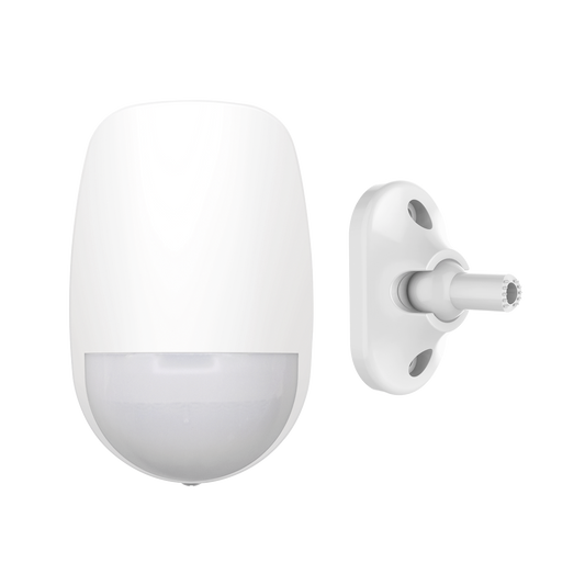 DS-PDD12P-EG2/UB|Detector PIR Cableado Interior de Doble Tecnología PIR y Microondas / Inmunidad a Mascotas 10 Kg / Detección de 12 mts / Ángulo de 85.9° de Cobertura + Montaje Universal