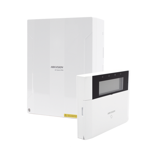 DS-PHA64-LPK|KIT Panel de Alarma AX HYBRID PRO / 1 Panel Híbrido / 1 Teclado LCD