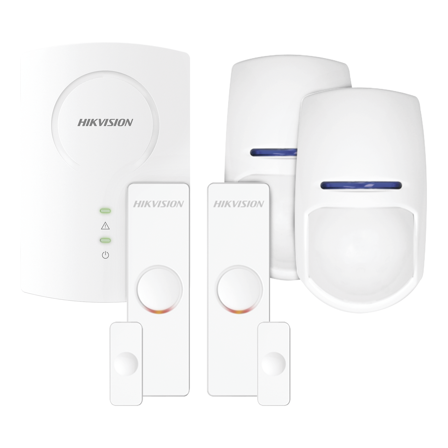 DS-PH-K/EMP|KIT Sensores Inalámbricos para Panel Híbrido / 1 Expansor de 8 Zonas Inalámbricas / 2 Contactos Magnéticos / 2 Sensores PIR para Interior