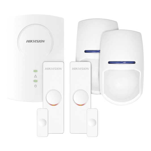 DS-PH-K/EMP|KIT Sensores Inal?ímbricos para Panel H?¡brido / 1 Expansor de 8 Zonas Inal?ímbricas / 2 Contactos Magn?®ticos / 2 Sensores PIR para Interior