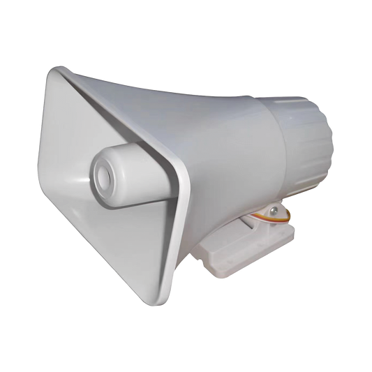 DS-PS3001|Sirena Cableada / Ideal para Cualquier Panel de Alarma (No Importa la Marca) / 30 Watts / 120 dB de Sonido / Protección IP65 (Exterior) / Material: Policarbonato