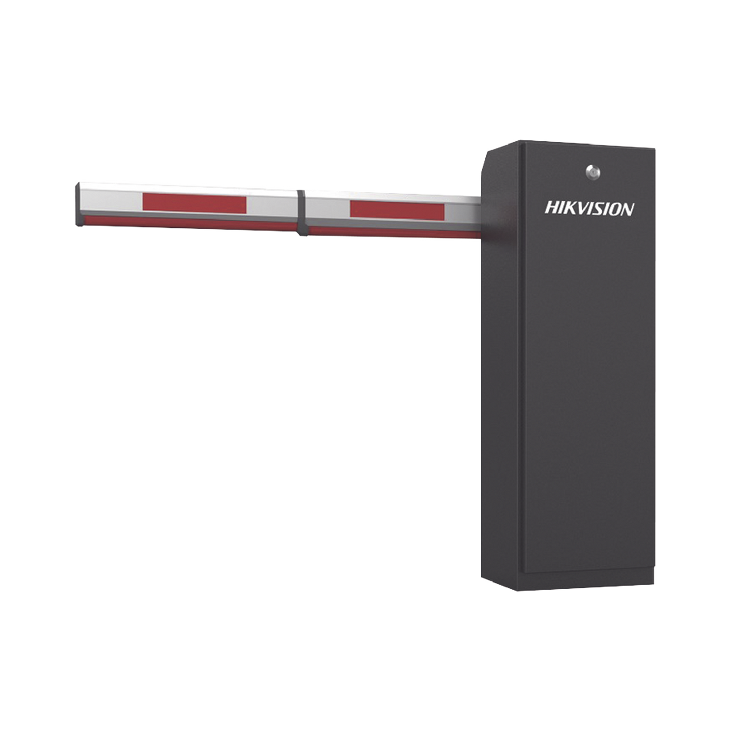 DS-TMG4B0-LA/4M|Barrera Vehicular IZQUIERDA / Brazo Incluido Ajustable de 2 a 4 mts / Apertura en 3 Segundos / Incluye Banda Protectora Antigolpe de Vehiculos / Protección IP54 / Compatible con Cualquier Control de Acceso