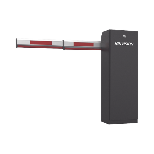 DS-TMG4B0-LA/4M|Barrera Vehicular IZQUIERDA / Brazo Incluido Ajustable de 2 a 4 mts / Apertura en 3 Segundos / Incluye Banda Protectora Antigolpe de Vehiculos / Protección IP54 / Compatible con Cualquier Control de Acceso