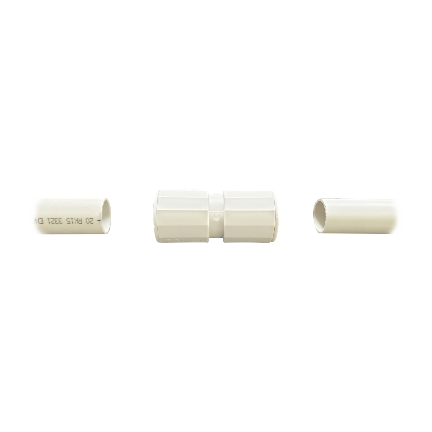 DX-43-016|Manguito / Cople Morbidx IP67 libre de halógenos para unir tubería rígida de 16 mm (5/8") permite una instalación hermética no necesita pegamento