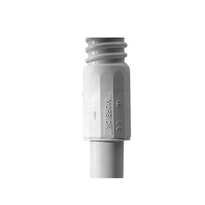 DX-43-432|Conector (Racor) de tubería rígida a tubería flexible (Diflex), PVC Auto-Extinguible, 32 mm, IP65