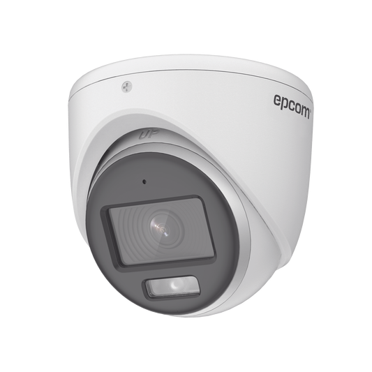 E3K-TURBO-C|Turret TURBOHD  3K (5MP) / Micr??fono Integrado / Lente 2.8 mm / Imagen a color 24/7 / 20 mts Luz Blanca / Exterior IP67 / dWDR / 4 Tecnolog?¡as