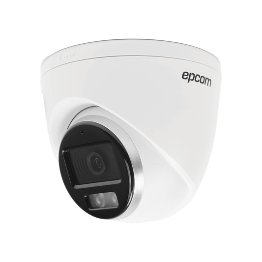 E3K-TURBO-CX|Turret TURBOHD 3K (5MP) / Micr??fono Integrado / Lente 3.6 mm / Imagen a color 24/7 / 40 mts Luz Blanca / Exterior IP67 / dWDR / 4 Tecnolog?¡as
