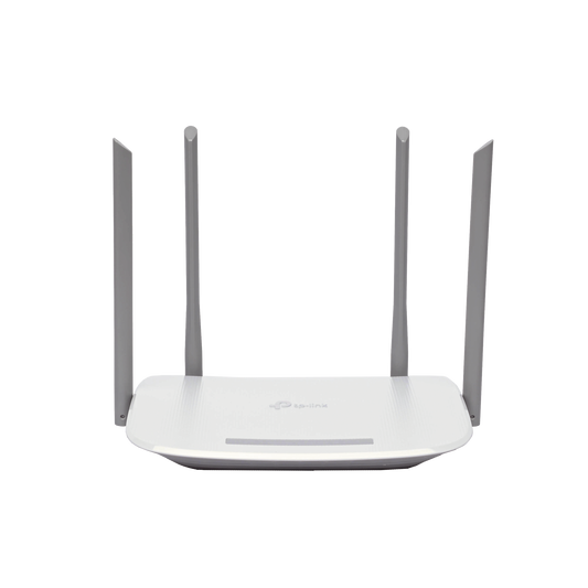 EC220G5|Router Inal?ímbrico ISP doble banda AC, 2.4 GHz y 5 GHz Hasta 1167 Mbps, 4 antenas externas omnidireccional, 3 Puertos LAN 10/100/1000 Mbps, 1 Puerto WAN 10/100/1000 Mbps