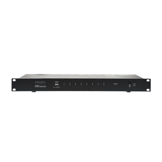 EP-820|Secuenciador de Potencia | 8 Salidas | Delay de activaci??n de 1 segundo | Recomendado para rack de amplificaci??n, Videowall, o equipos de alta potencia.