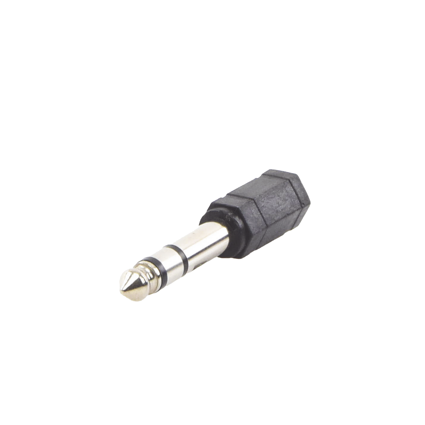 EP-ADAP63|Adaptador de audio 3.5mm hembra a 6.3mm macho (Audio estereo)