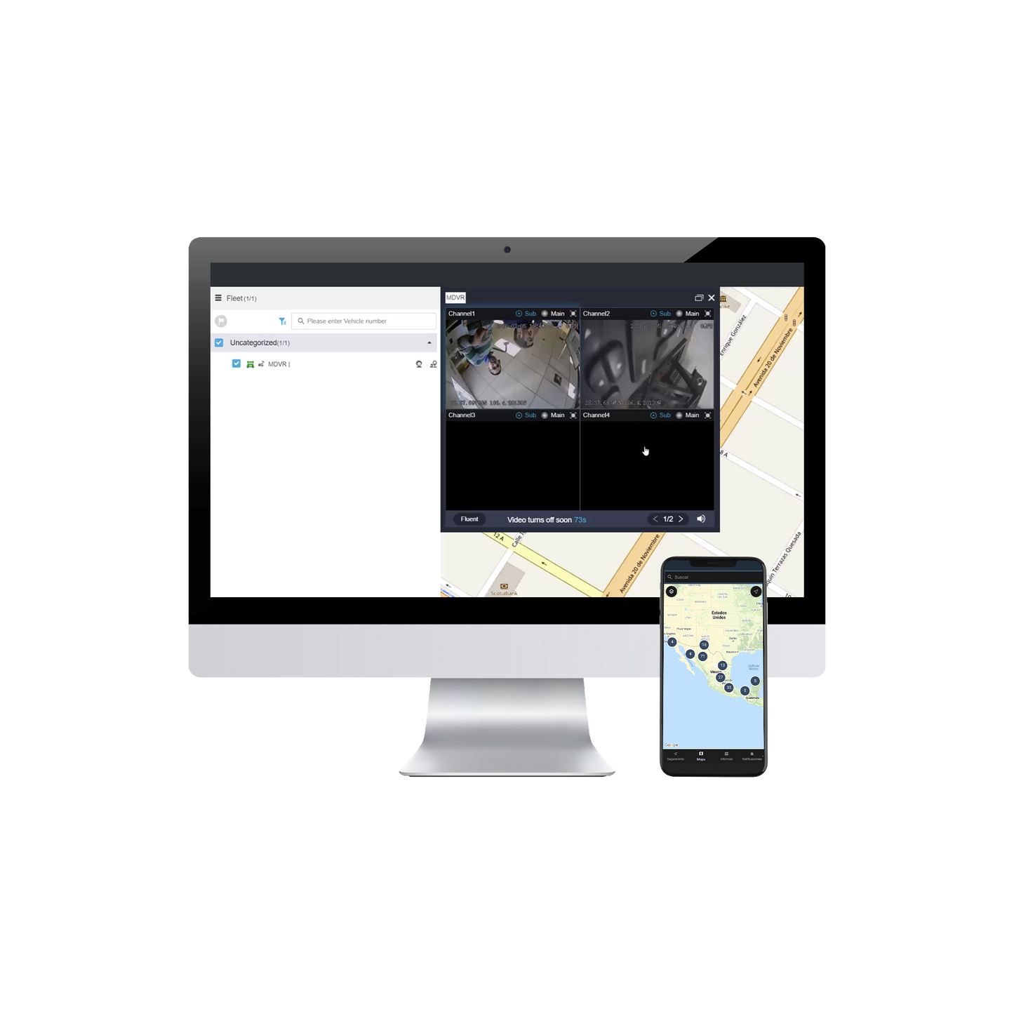 EPCOMGPSANUAL|Plataforma Avanzada para Logística, Rastreo GPS, VIDEO Móvil y IoT / Anualidad (Licencia para 1 localizador GPS/DVR Móvil)