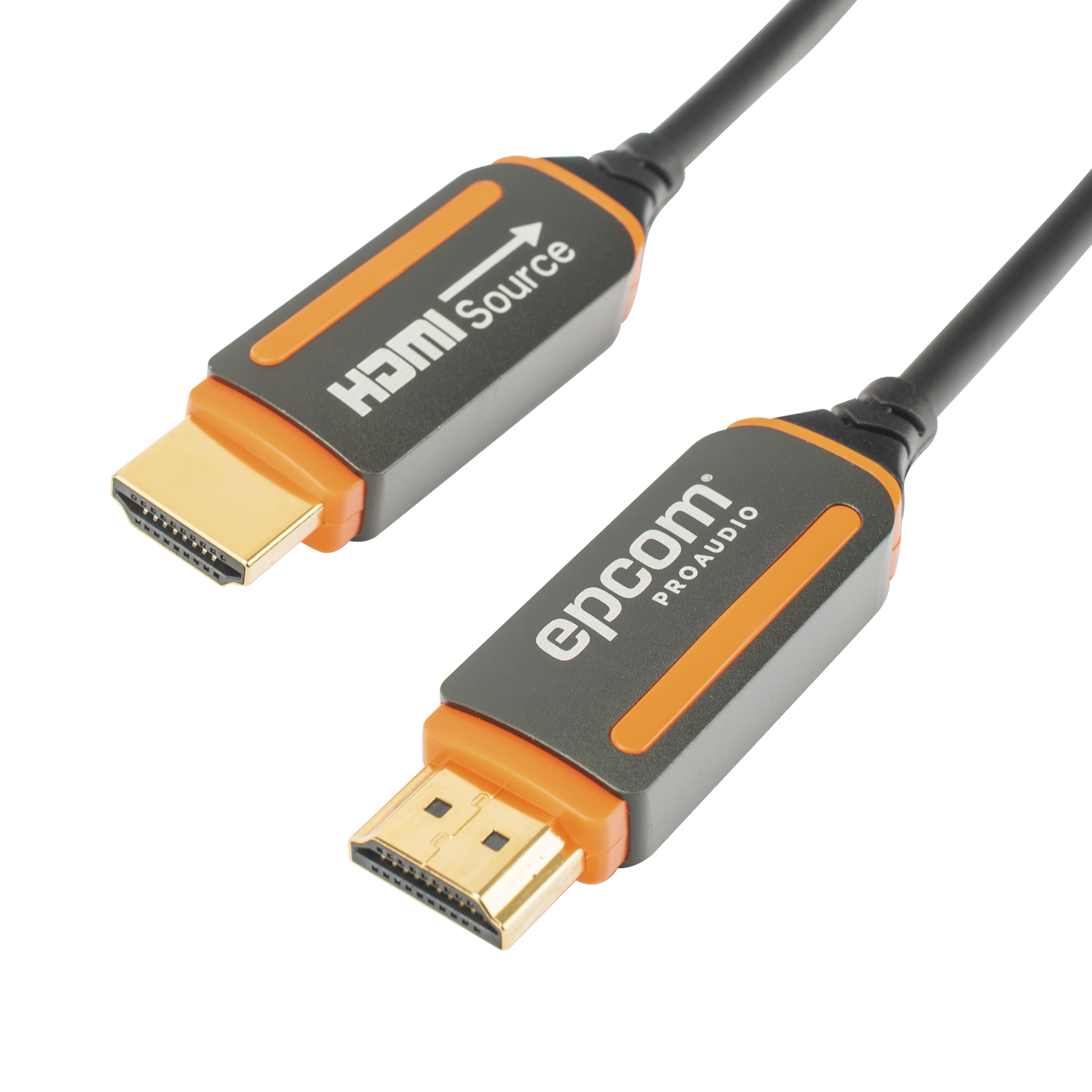 EP-FOH-4K-15M|Cable HDMI de Fibra ?ôptica de 15m | Alta Definici??n | Version 2.0 | Alta velocidad 18Gbps | 4K@60Hz | HDCP 2.2 | Resistente a EMI y RFI