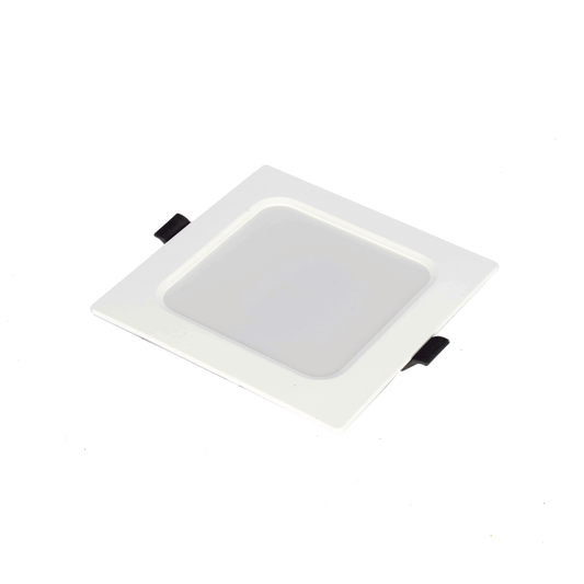 EPIDLS6W|Spot Cuadrado Empotrable / 12 x 12 cm / Luz Fría / 110 V / 6 W / 420 lúmenes / 25000 hrs / Ángulo de apertura 120° / IP20