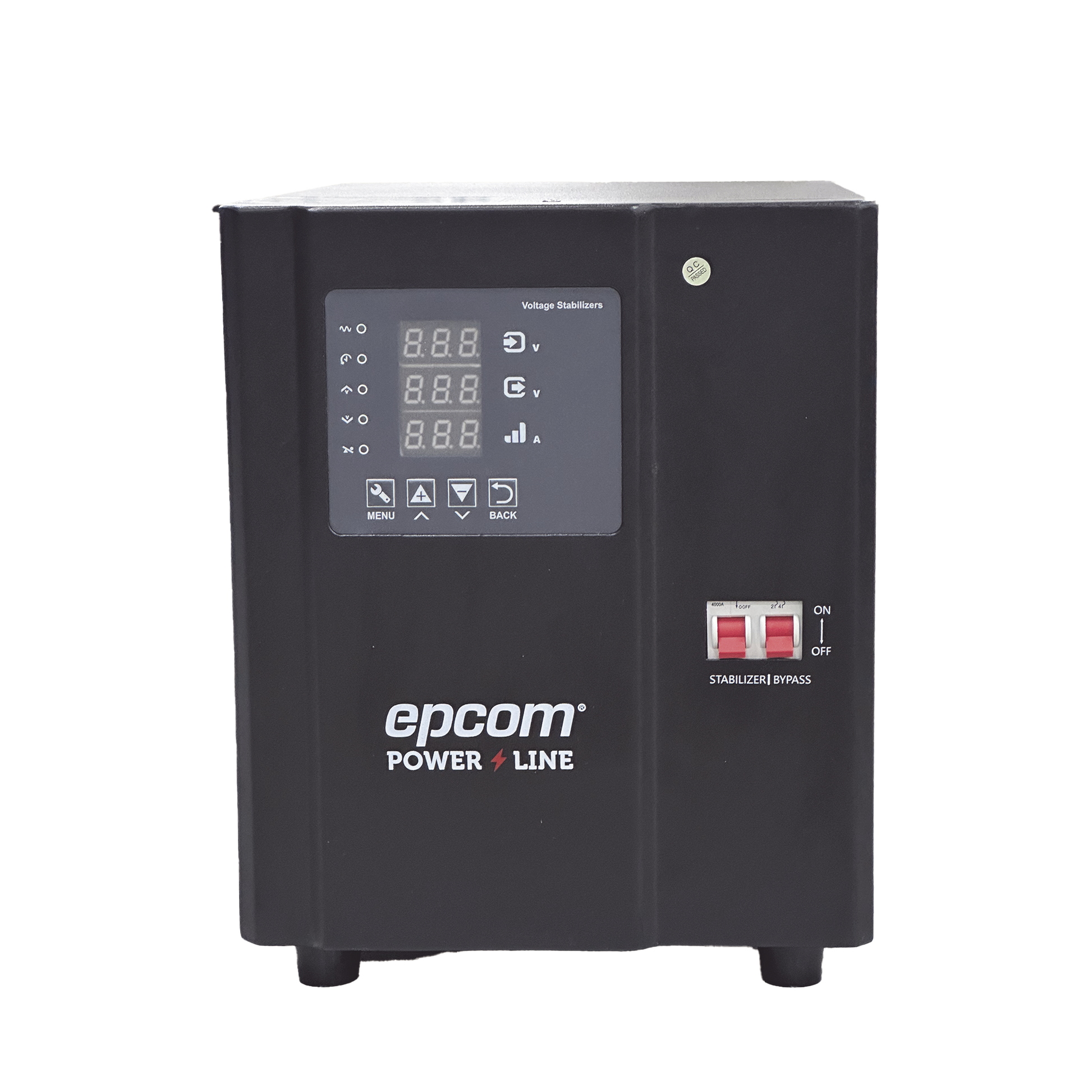 EPL3K1FVR|Regulador de Voltaje Industrial Monof?ísico 3 kVA/3 kW 120 V / Entrada 96-144 Vca / Salida 117.6- 122.4 Vca