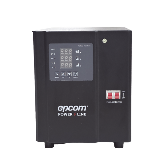 EPL3K1FVR|Regulador de Voltaje Industrial Monof?ísico 3 kVA/3 kW 120 V / Entrada 96-144 Vca / Salida 117.6- 122.4 Vca