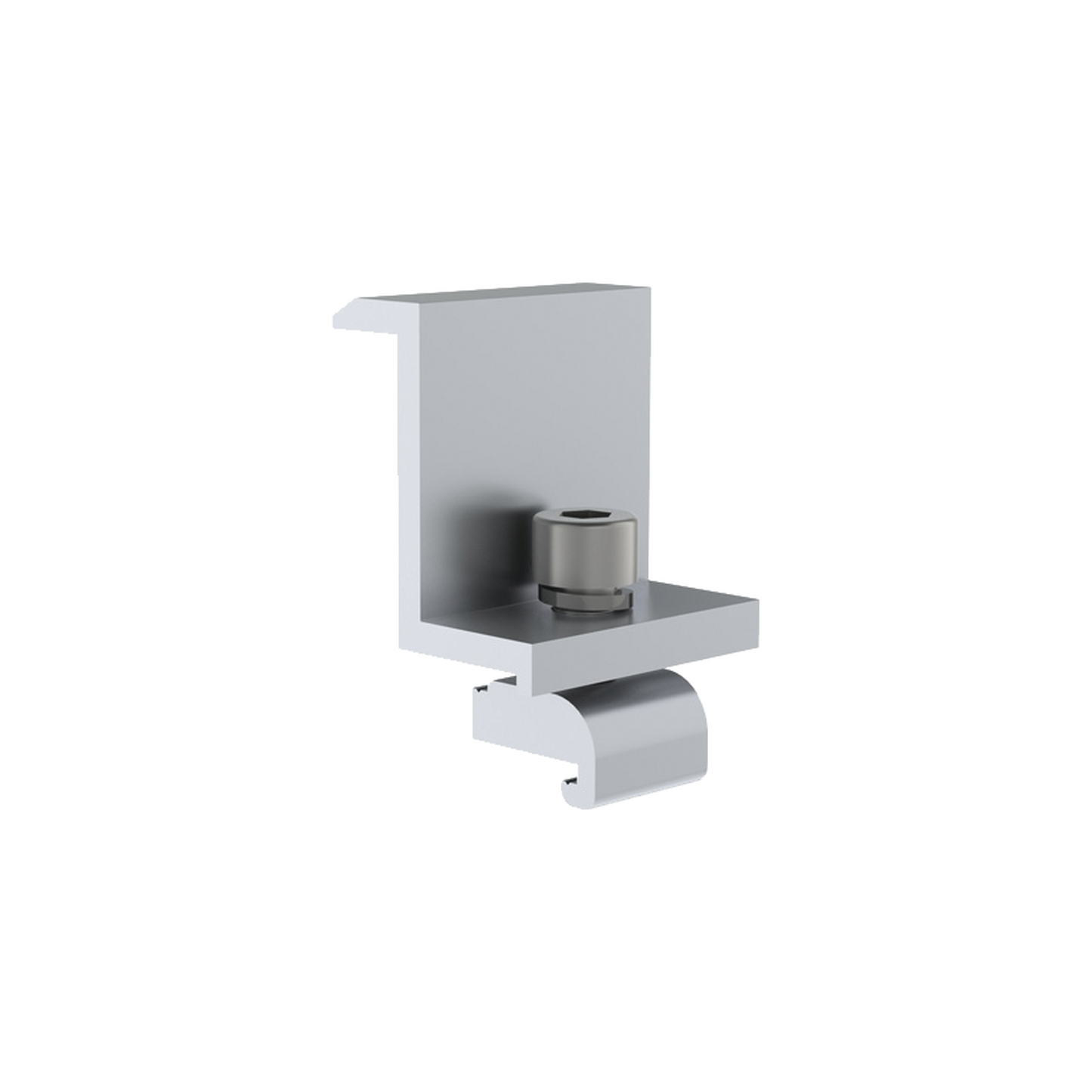 EPLECG240|Sujetador final 40 mm para montaje de paneles solares en riel7