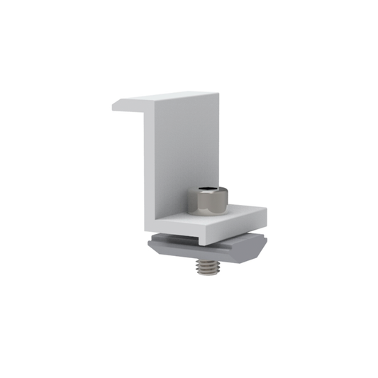 EPL-ECN2-35R|Sujetador final 35 mm para montaje de paneles solares en riel 5 y 8