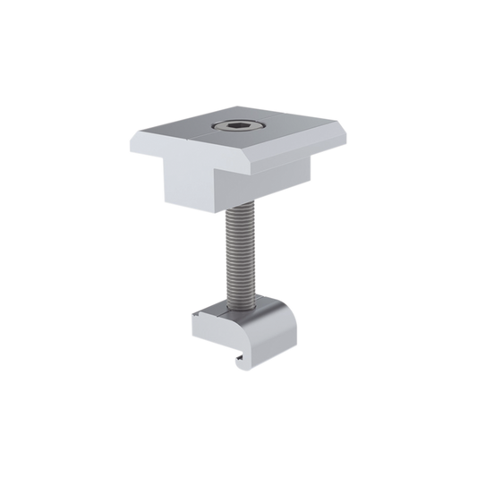 EPL-MCG2-35R|Sujetador Intermedio 35 mm para montaje de paneles solares en riel7