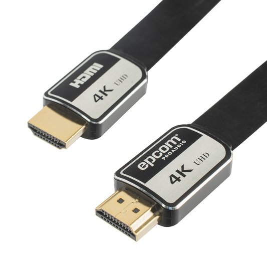 EP-PH-4K-1.8M|Cable HDMI de 1.8m | Alta Definici??n | Version 2.0 | Alta velocidad 18Gbps | 4K@60Hz | Conectores Chapados en Oro | Tipo Plano