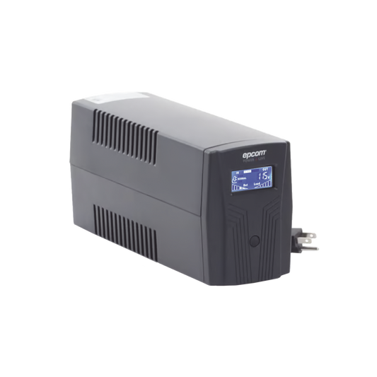 EPU850LCD|UPS de 850VA/510W / Topolog?¡a L?¡nea Interactiva / Entrada y Salida 120 Vca / Clavija NEMA 5-15P / 6 Tomas NEMA 5-15R / Sin RJ11 ni RJ45
