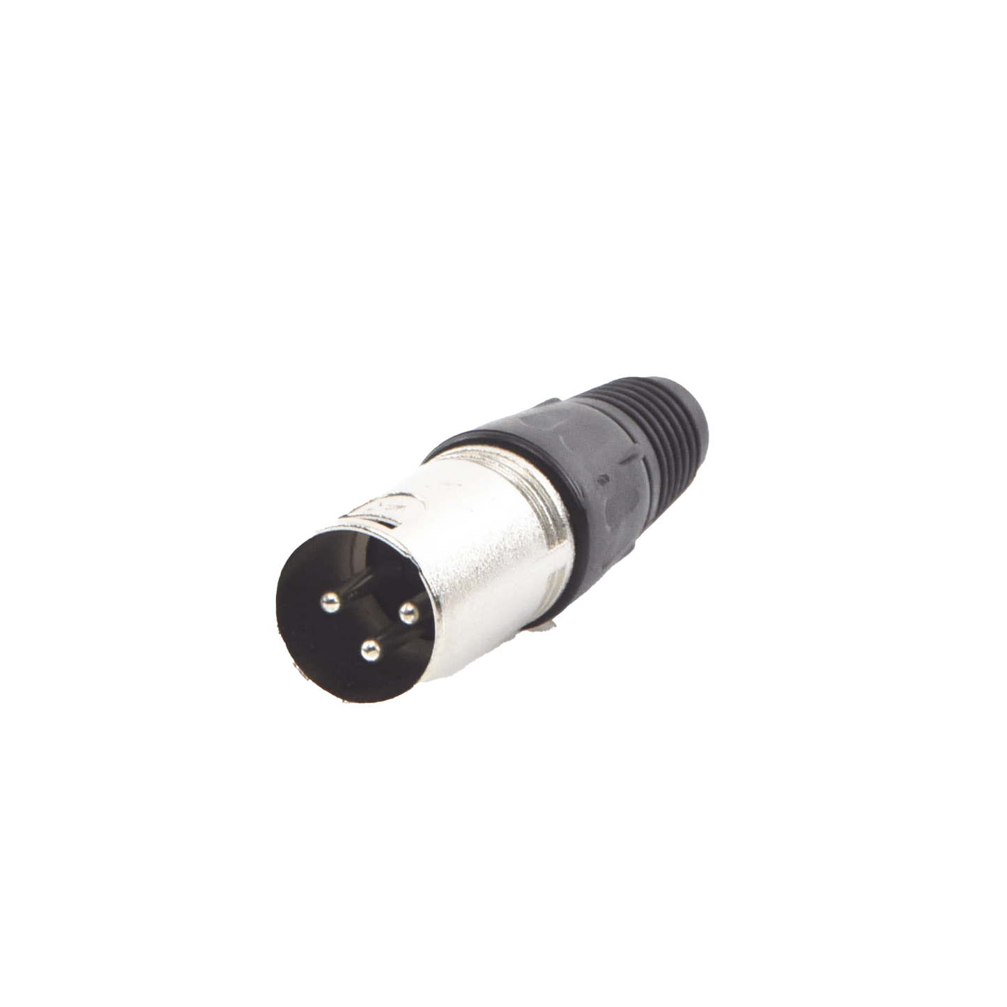 EP-XLRM|Conector XLR 3 Pines Macho | Ideal para Conexiones de Micrófonos, Mezcladoras | Equipo de Audio Profesional