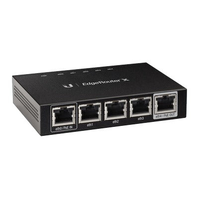 ER-X|EdgeRouter X de 5 puertos Gigabit con funciones avanzadas de ruteo