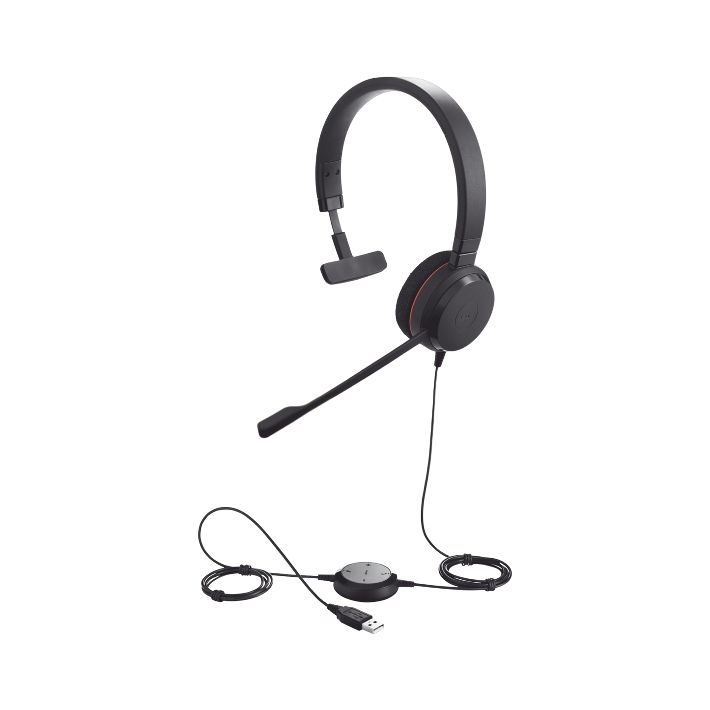 EVOLVE-20-MONO-UC|Jabra Evolve 20 Mono con conexi?n USB, micr?fono con cancelaci?n de ruido de ultima generaci?n, configuraci?n Plug and Play (4993-829-209)