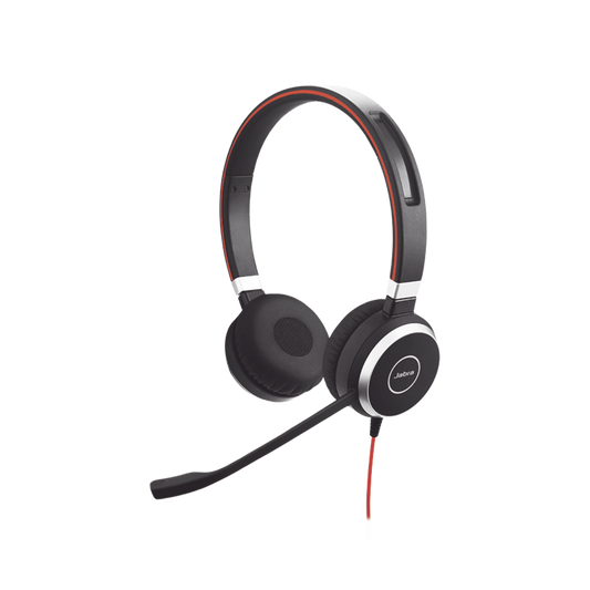 EVOLVE-40-DUO-MS|Jabra Evolve 40 Duo con Conexi??n USB / 3.5 mm, indicador de ocupado y cancelaci??n de ruido pasiva (6399-823-109)