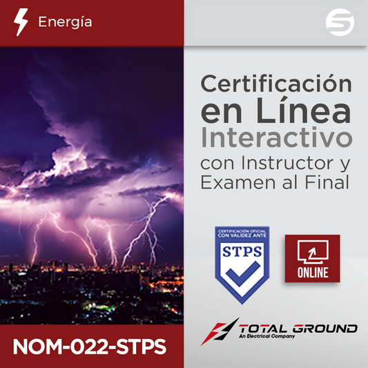 EXPERT-TG-NOM022|Certificación Virtual NOM-022-STPS Total Ground (Válida Ante Secretaría del Trabajo)