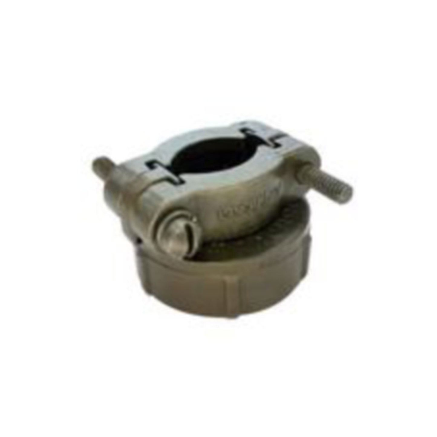 E/MS3057-10A|Soporte de Alivio para Cables con Adaptador a Conector MS3108A18 en Radios RITRON de Locomotora.