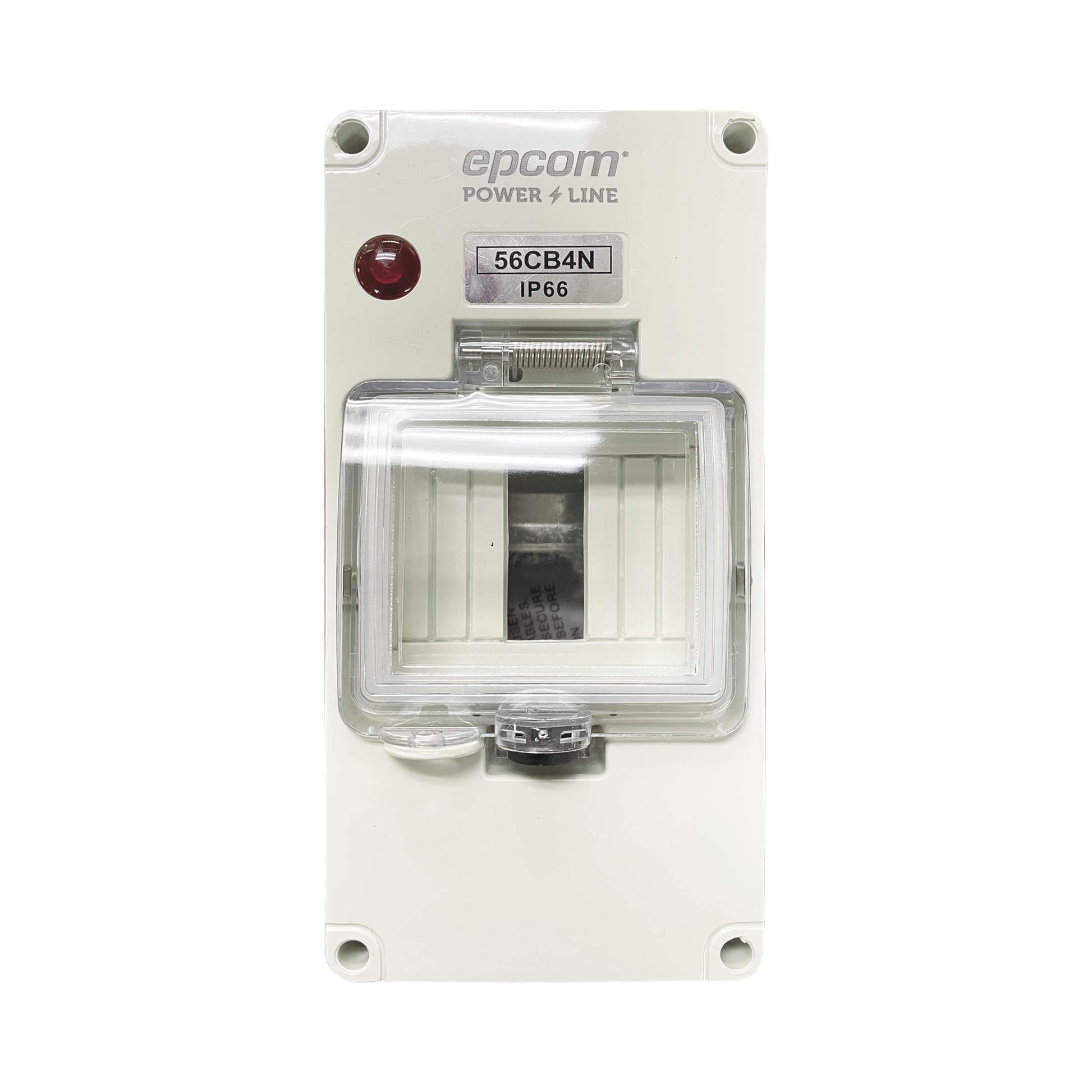 F56CB4N|Gabinete Pl?ístico para Exterior IP66 para Riel Din