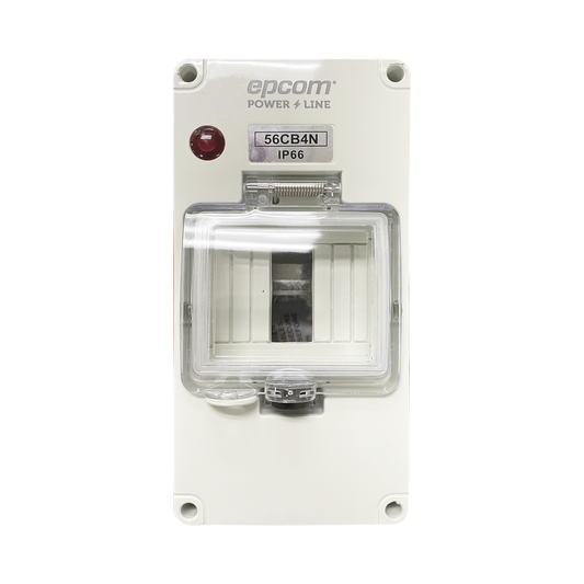 F56CB4N|Gabinete Pl?ístico para Exterior IP66 para Riel Din