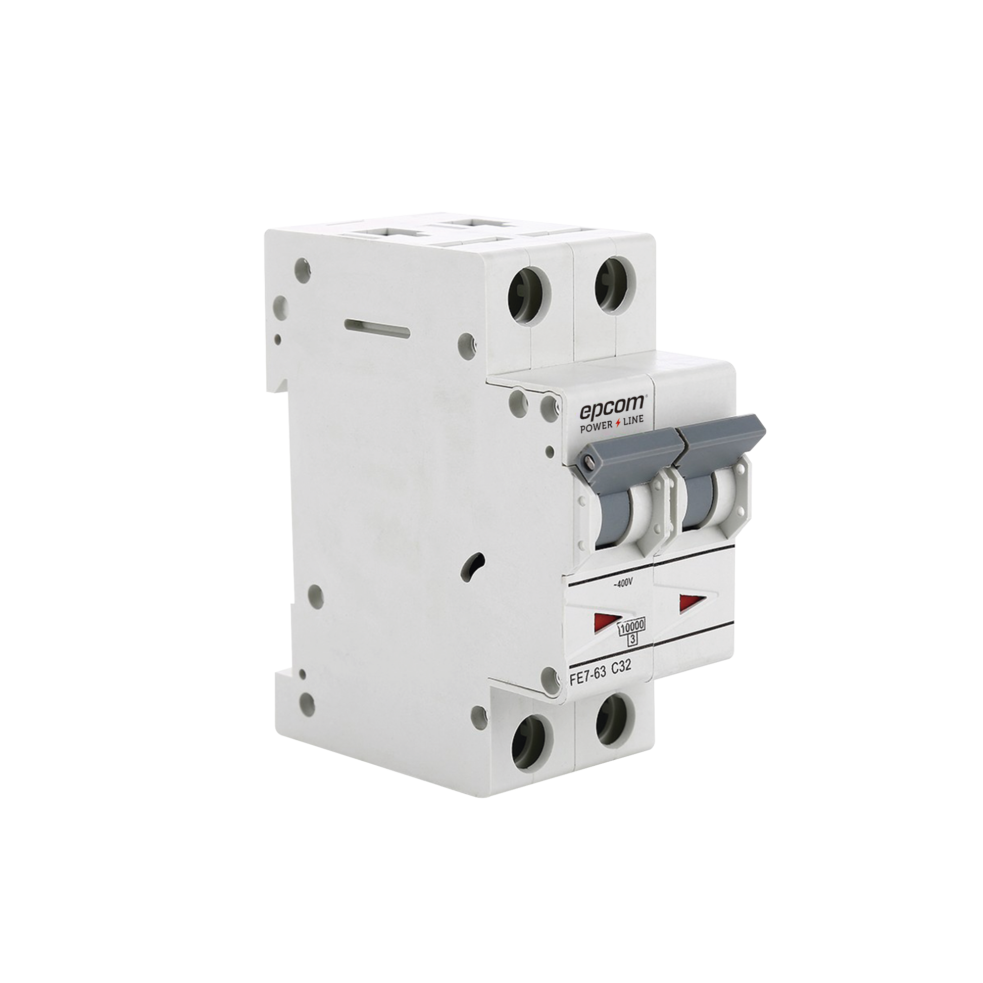 FE763|Protecci??n T?®rmica 2P, 32A,  Corriente Alterna  400 V CA para Aplicaci??n Fotovoltaica Montaje Riel DIN