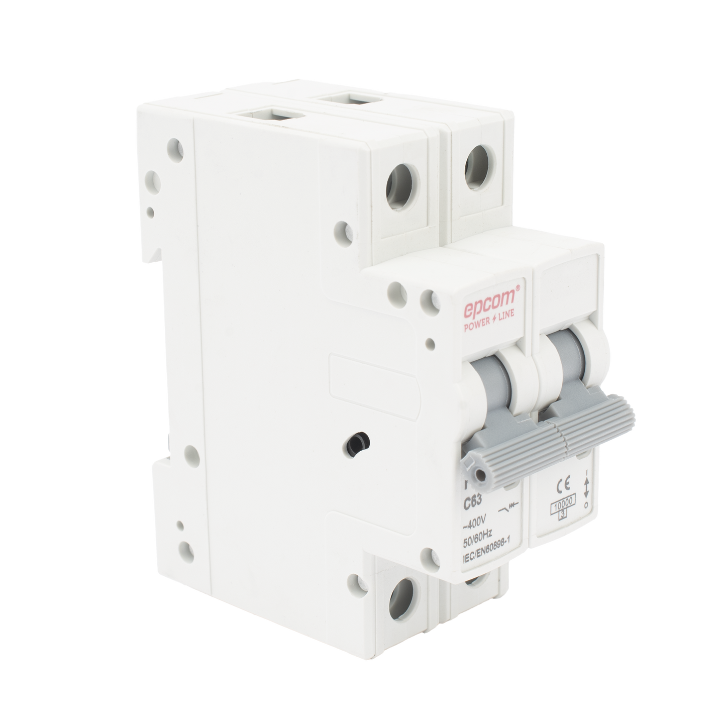 FE7632PC63|Protección Térmica/ Interruptor 2P, 63 A, Corriente Alterna 400 Vca para Aplicación Fotovoltaica Montaje Riel DIN