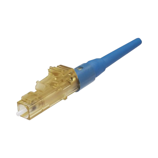 FLCSSCBUY|Conector de Fibra ?ôptica LC Simplex OptiCam, Monomodo 9/125 OS2, Pre-pulido, Color Azul