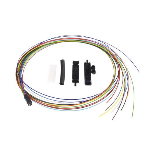 FO12CB|Kit Fan-Out de 12 Fibras, Para Convertir de 250 a 900 Micras, 1 Metro
