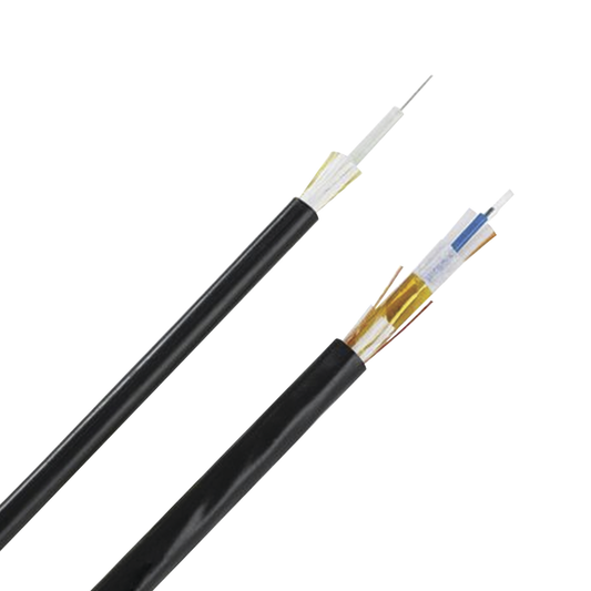 FOCRX12Y|Cable de Fibra ?ôptica de 12 hilos, Multimodo OM3 50/125 Optimizada, Interior/Exterior, Loose Tube 250um, No Conductiva (Diel?®ctrica), OFNR (Riser), Precio Por Metro