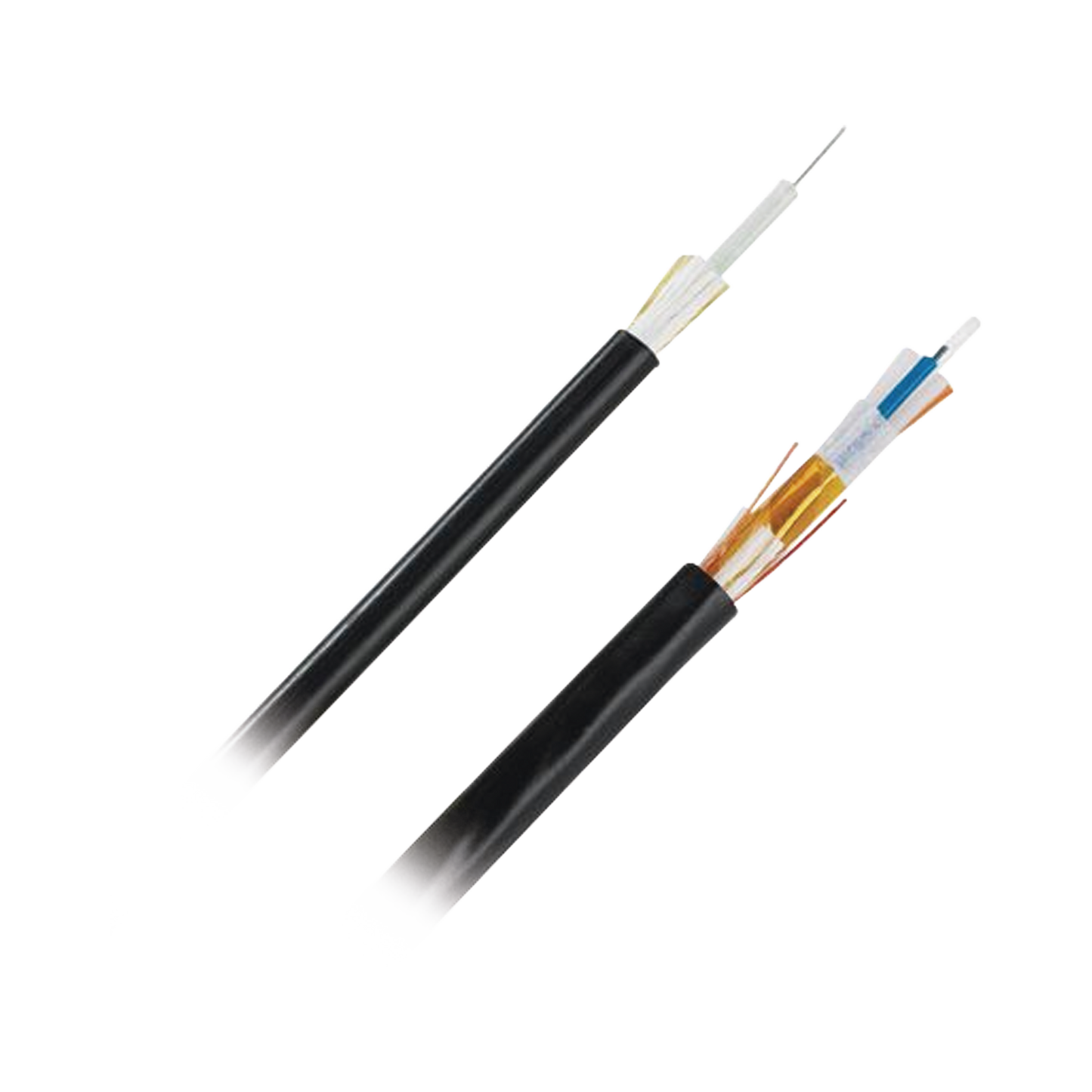 FOCRZ06Y|Cable de Fibra Óptica de 6 hilos, Multimodo OM4 50/125 Optimizada, Interior/Exterior, Loose Tube 250um, No Conductiva (Dieléctrica), OFNR (Riser), Precio Por Metro