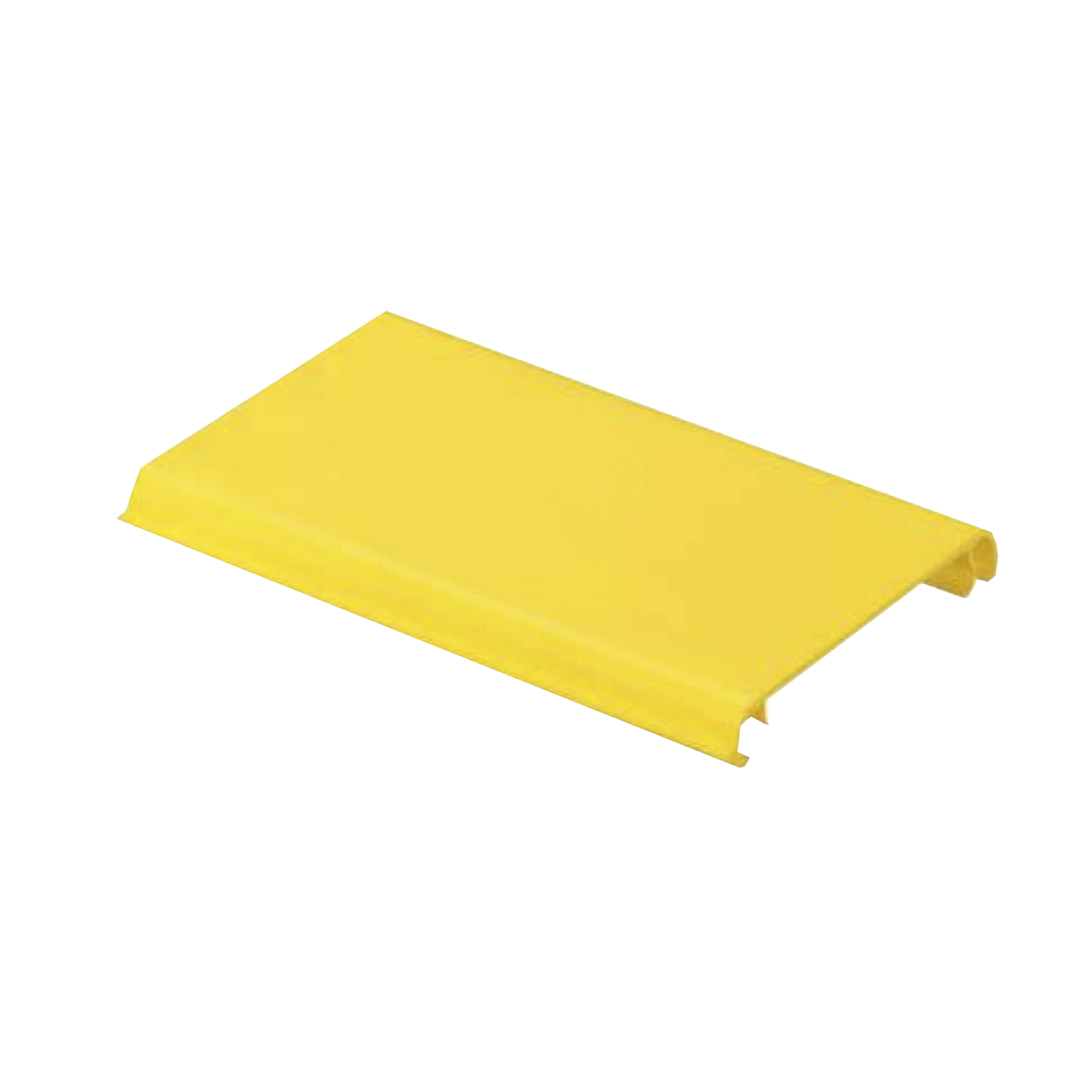 FRHC4YL6|Tapa Con Bisagra a Presión Para Canaleta FiberRunner™ FR4X4YL6, de PVC Rígido, Color Amarillo, 1.8 m de Largo