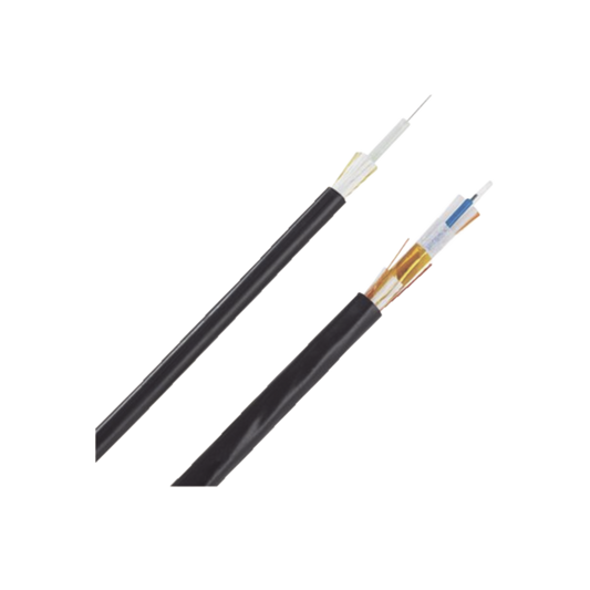 FSCP912Y|Cable de Fibra ?ôptica de 12 hilos, Monomodo OS2, Interior/Exterior, Loose Tube 250um, No Conductiva (Diel?®ctrica), OFNP (Plenum), Precio Por Metro