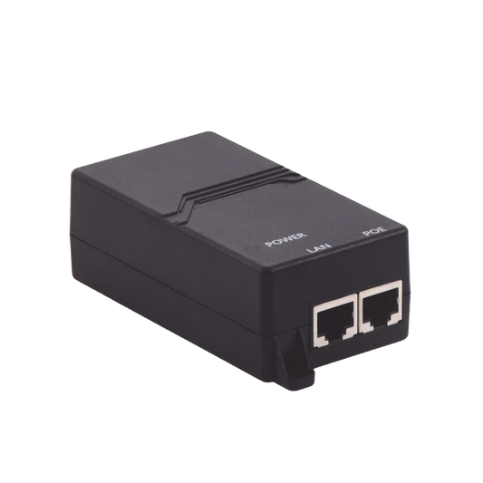 G0720-480-050|Inyector PoE Pasivo 48vcc Gigabit para APs Grandstream hasta 24W GWN7605, GWN7605LR, GWN7615, GWN7630, GWN7630LR, GWN7660, GWN7660LR y GWN7664.