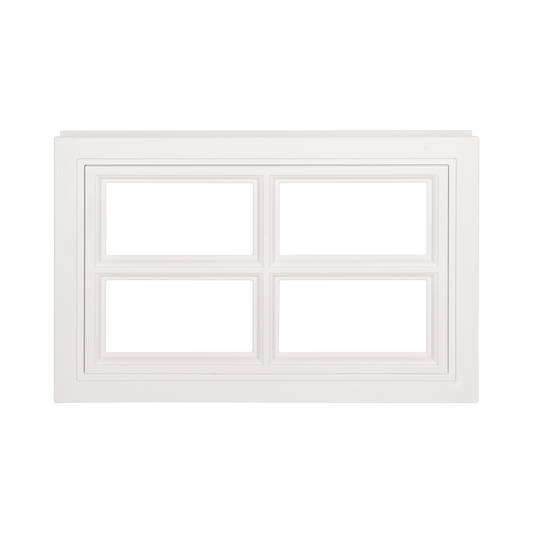 GARWIN1|Ventana p / puerta d / garage / cuadro corto.