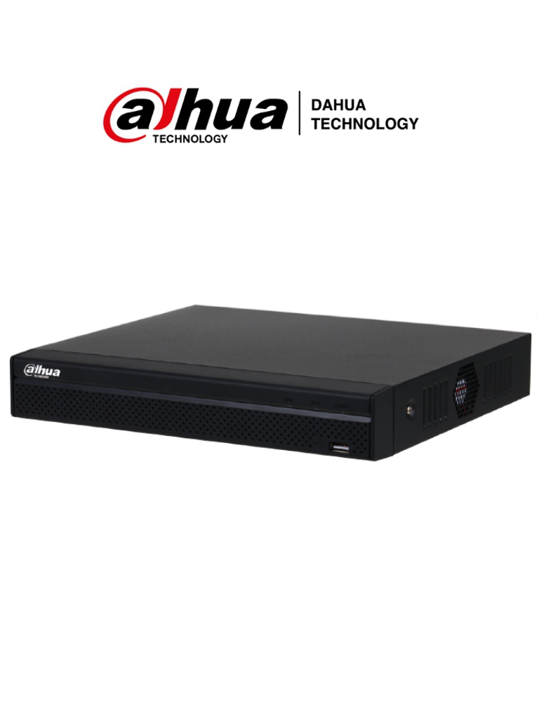 DAHUA NVR1108HS-8P-S3/H - NVR de 8 Megapixeles/ 4k/ 8 Canales IP/ 8 Puertos PoE/ Smart H.265+/ Rendimiento de 80 Mbps/ Salida de Video HDMI&VGA/ 1 Bah?¡a de Disco Duro de Hasta 8TB/ Soporta Camaras con Protocolo Onvif & RTSP/