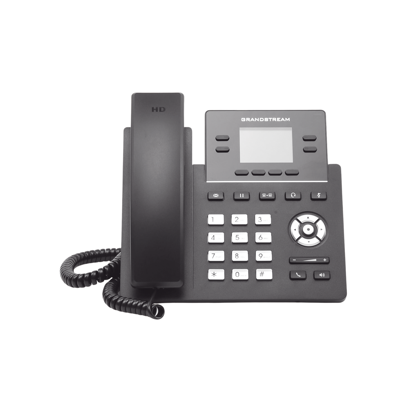 GRP-2612P|Tel?®fono IP Grado Operador, 4 l?¡neas SIP con 2 cuentas, pantalla a color 2.4", PoE, codec Opus, IPV4/IPV6 con gesti??n en la nube GDMS